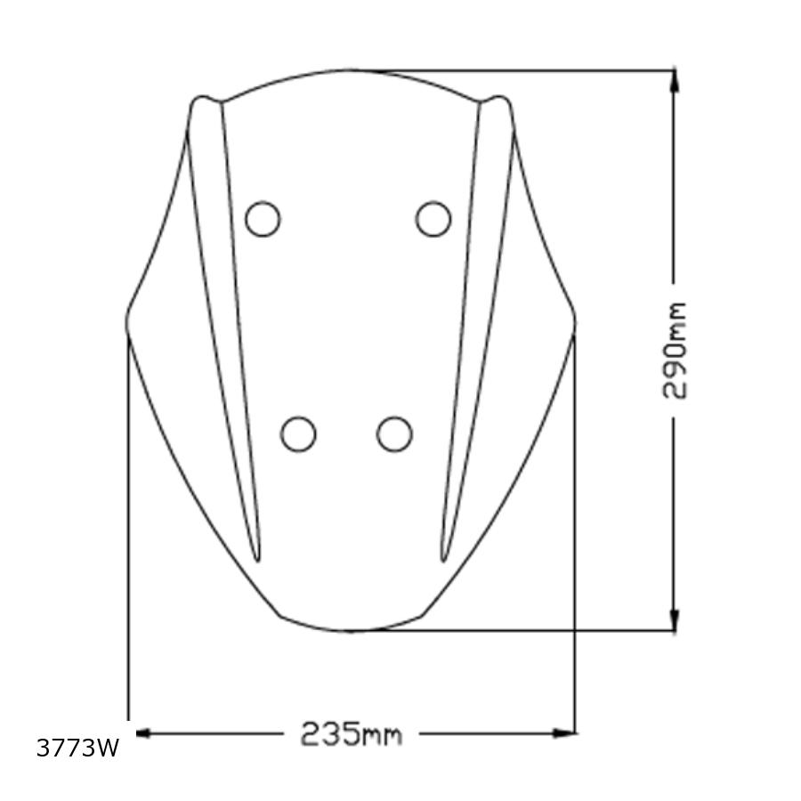 Puig (プーチ) ニュージェネレーションNK(SPORT) クリア DIAVEL 1260/S 3773W