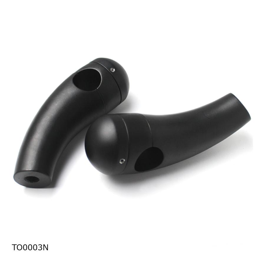 Puig (プーチ) 1インチハンドル用ライザー ブラック Harley Davidson/Honda/Kawasaki/Suzuki/Triumph/Yamaha TO0003N