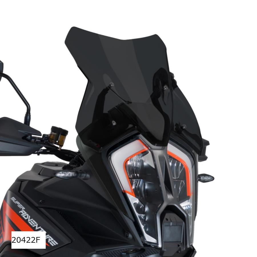Puig (プーチ) ツーリングスクリーン ダークスモーク KTM 1290 SUPER ADVENTURE R/S 20422F