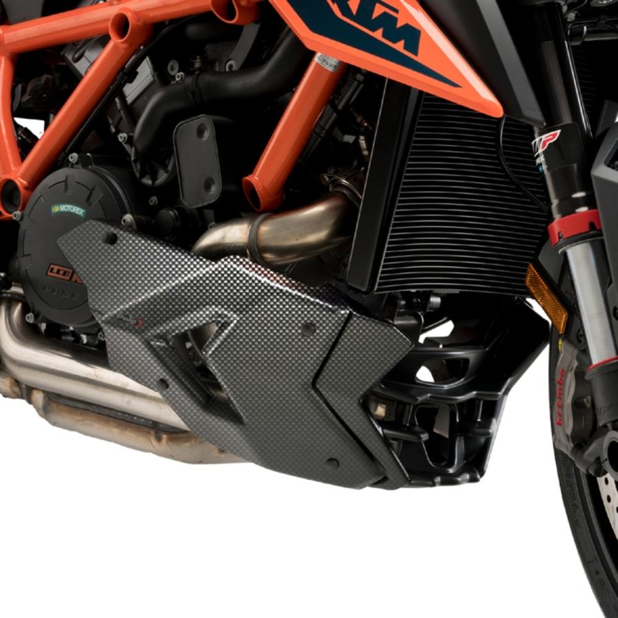 Puig (プーチ) エンジンスポイラー カーボンプリント KTM 1290 SUPERDUKE R 20428C