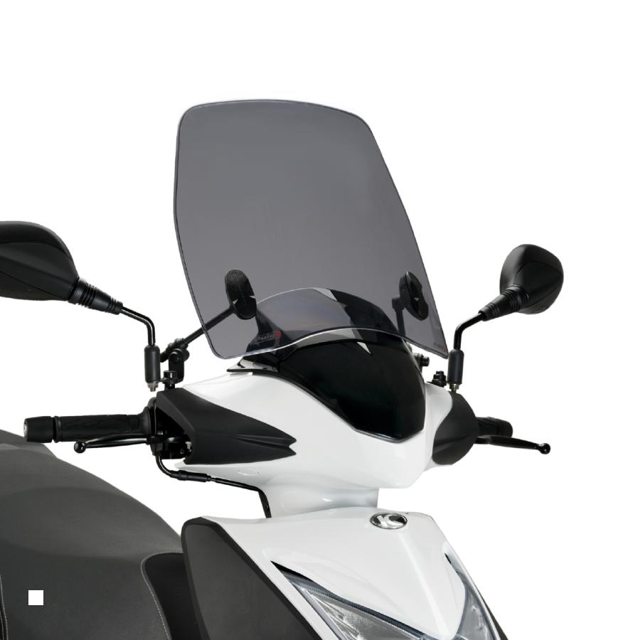 Puig (プーチ) ウインドスクリーン トラフィック スモーク KYMCO AGILITY CITY 50/KYMCO AGILITY CITY 125 20529H