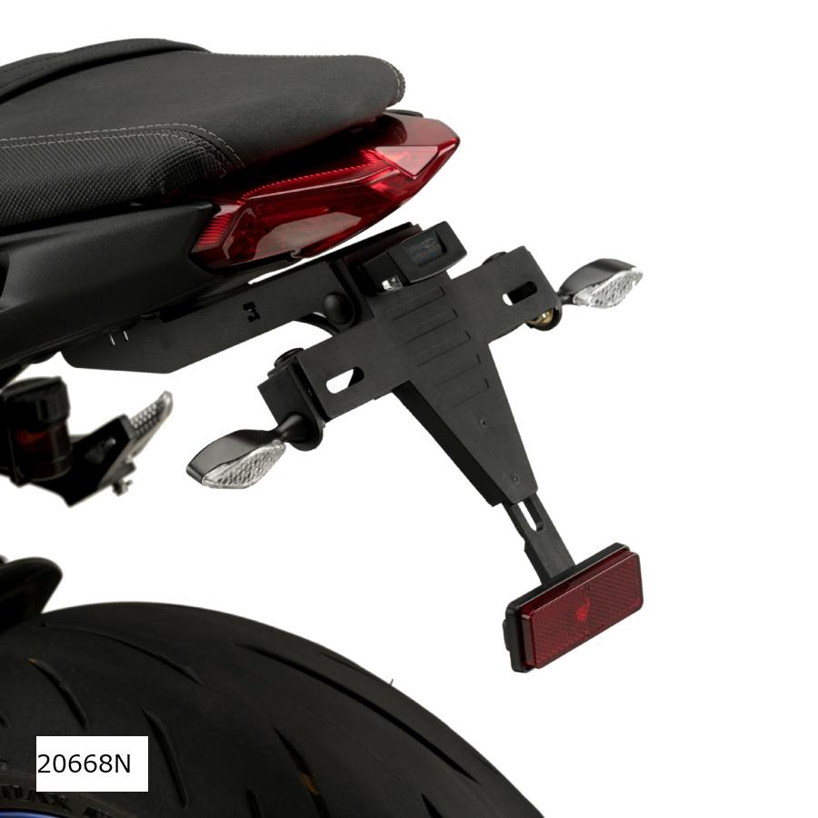 Puig (プーチ) ライセンスサポート ブラック MT-09/MT-09 SP (フェンダーレスKIT) 20668N