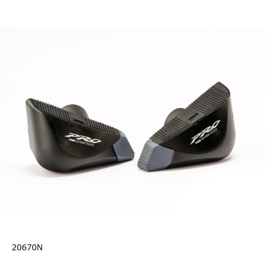 Puig (プーチ) フレームスライダー プロ ブラック MT-09/MT-09 SP/MT-09 TRACER/MT-09 TRACER GT 21 20..