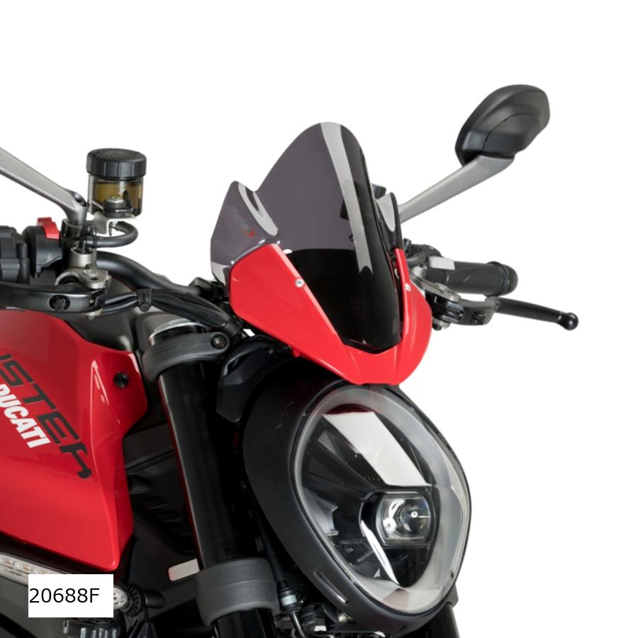 Puig (プーチ) レーシングスクリーン Sportダークスモーク MONSTER 937+ 20688F