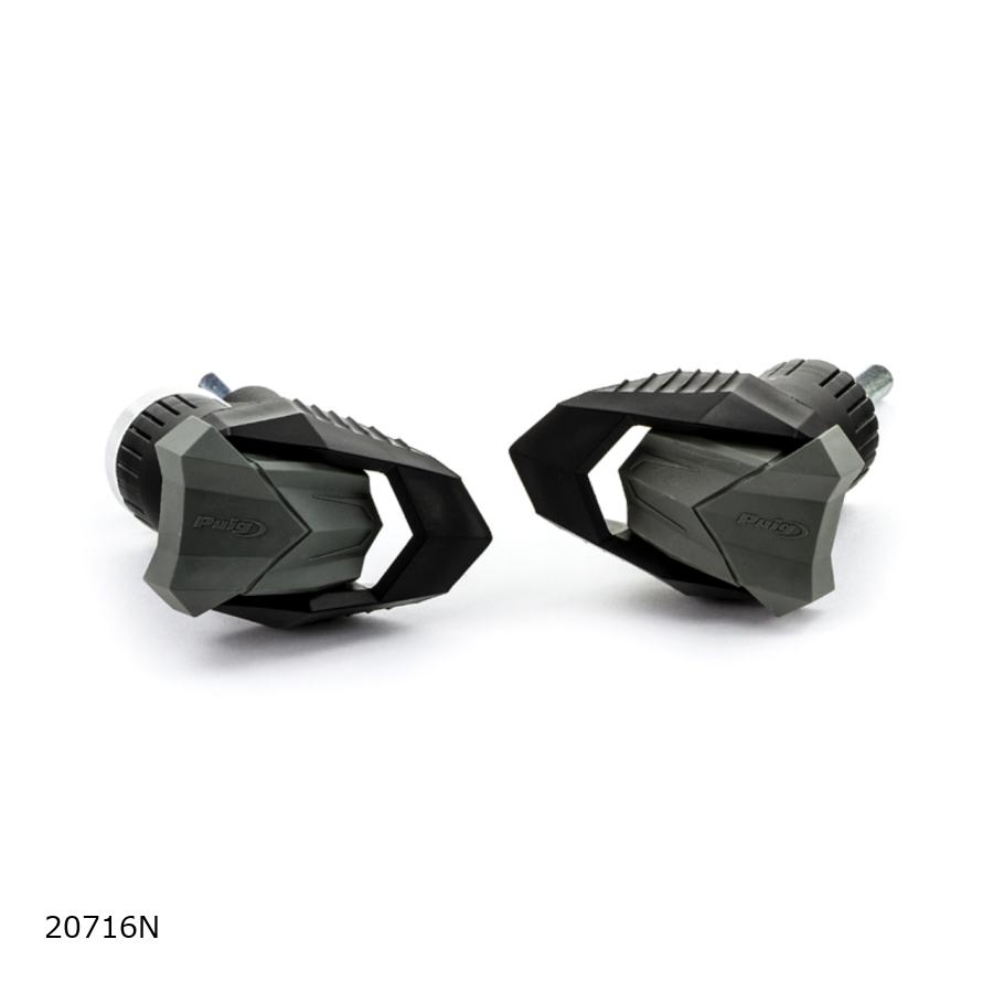 Puig (プーチ) フレームスライダーR19 ブラック MONSTER 937/MONSTER 937PLUS (FRAME SLIDERS) 20716N