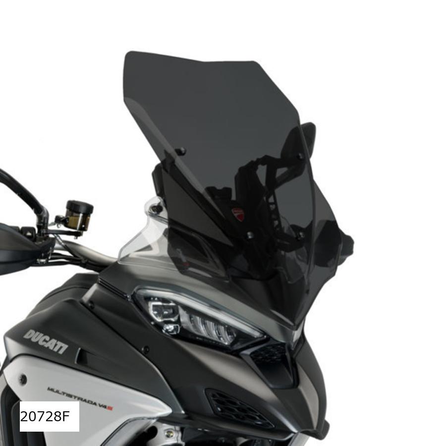 Puig (プーチ) ツーリングスクリーン ダークスモーク MULTISTRADA V4 20728F