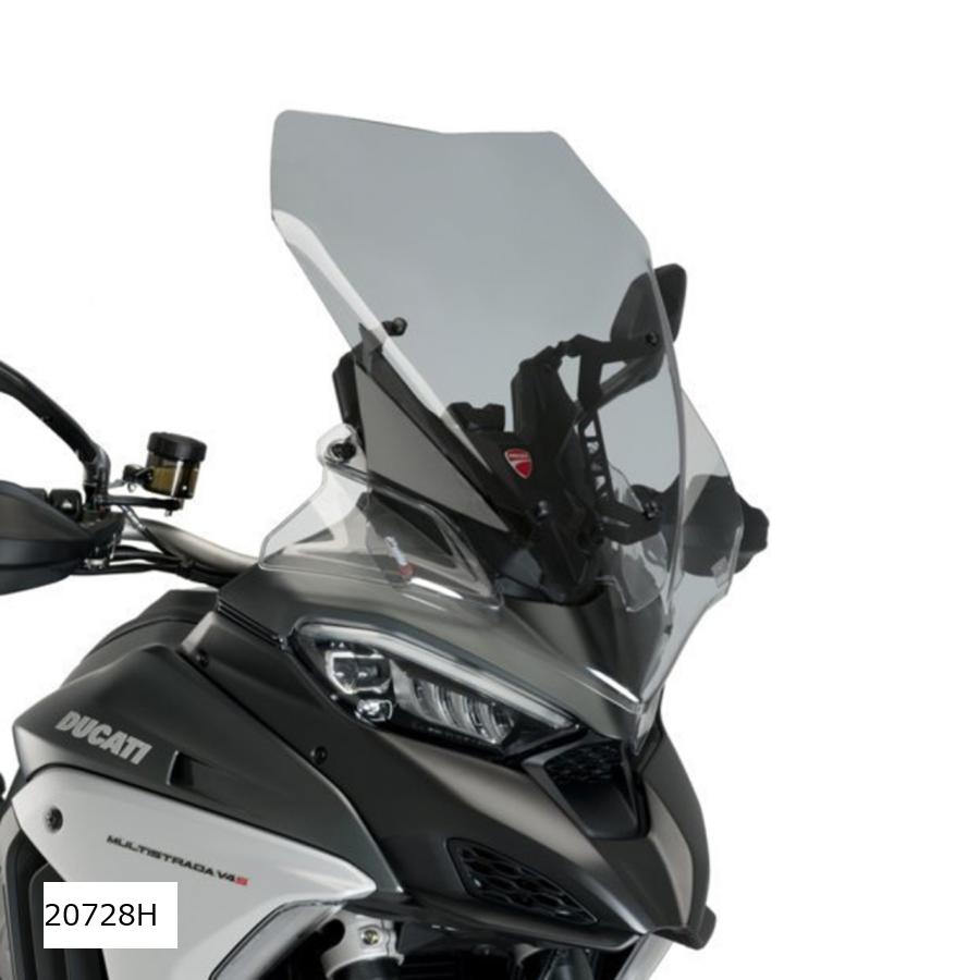 Puig (プーチ) ツーリングスクリーン スモーク MULTISTRADA V4 20728H