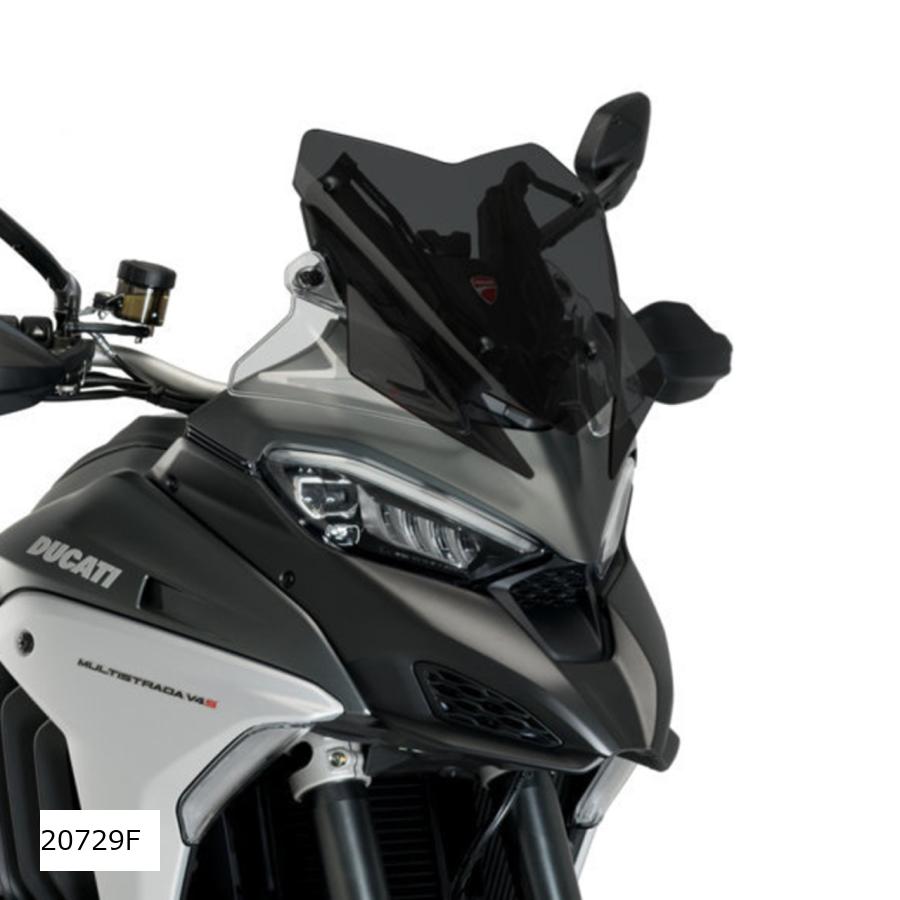 Puig (プーチ) レーシングスクリーン Sportダークスモーク MULTISTRADA V4 20729F