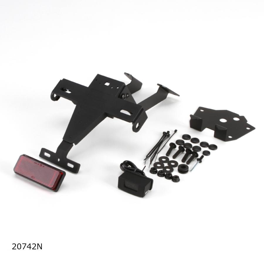 Puig (プーチ) ライセンスサポート ブラック NC750X (フェンダーレスKIT) 20742N