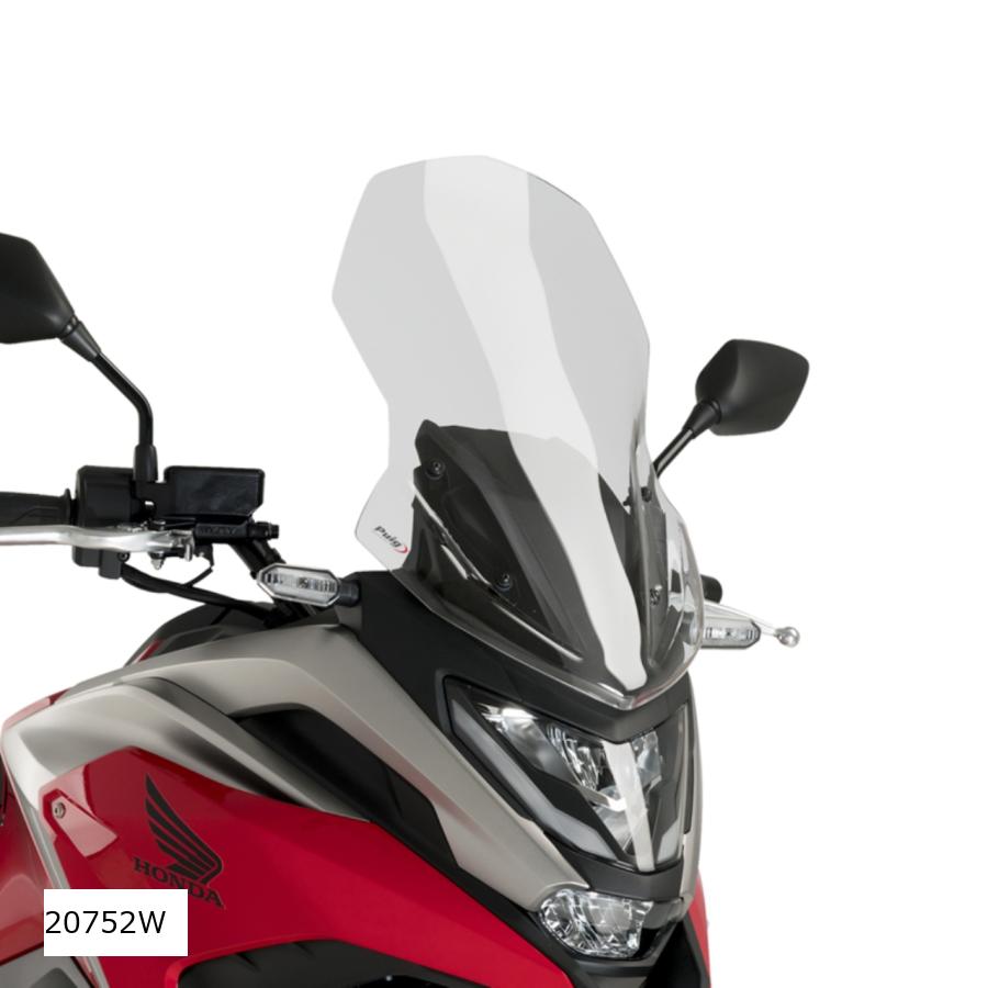 Puig (プーチ) ツーリングスクリーン クリア NC750X/NC750X Dual Clutch Transmission 20752W