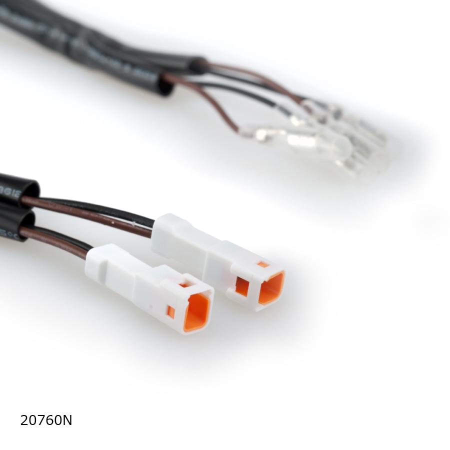 Puig (プーチ) 純正対応ターンシグナルコネクター ブラック DUCATI MULTISTRADA V4 etc 20760N