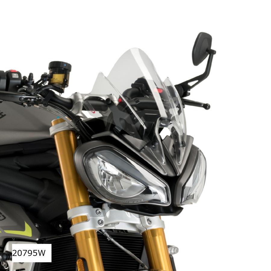 Puig (プーチ) ニュージェネレーションNK SPORT クリア TRIUMPH SPEED TRIPLE RS 20795W