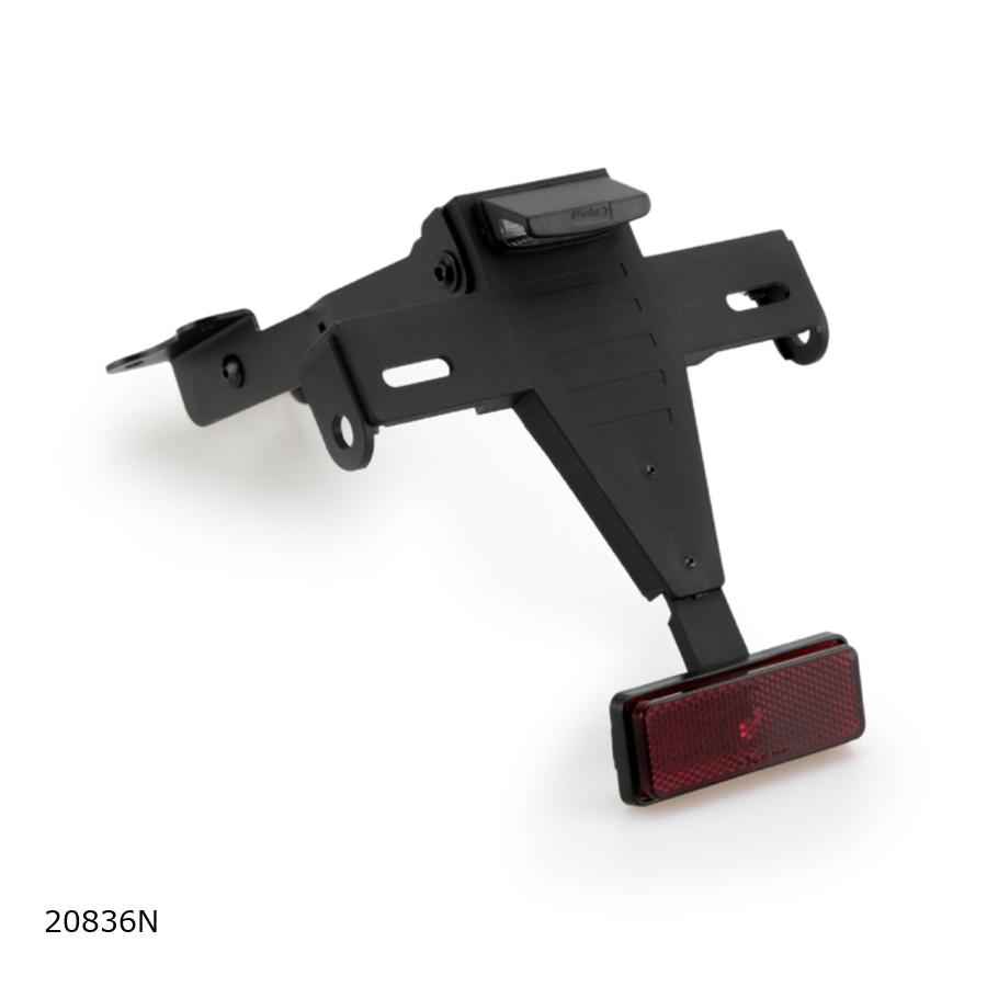 Puig (プーチ) ライセンスサポート ブラック TRACER 9 (フェンダーレスKIT) 20836N