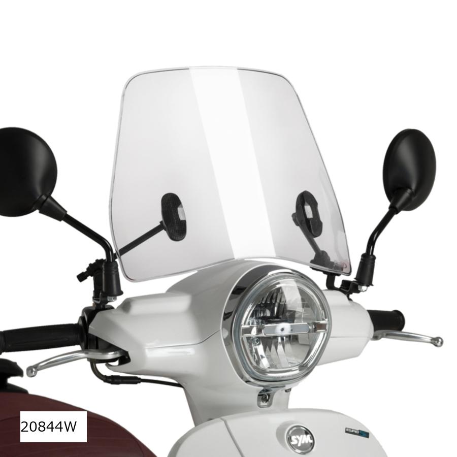 Puig (プーチ) ウインドスクリーン トラフィック クリア SYM FIDDLE 125/50 (Trafic) 20844W