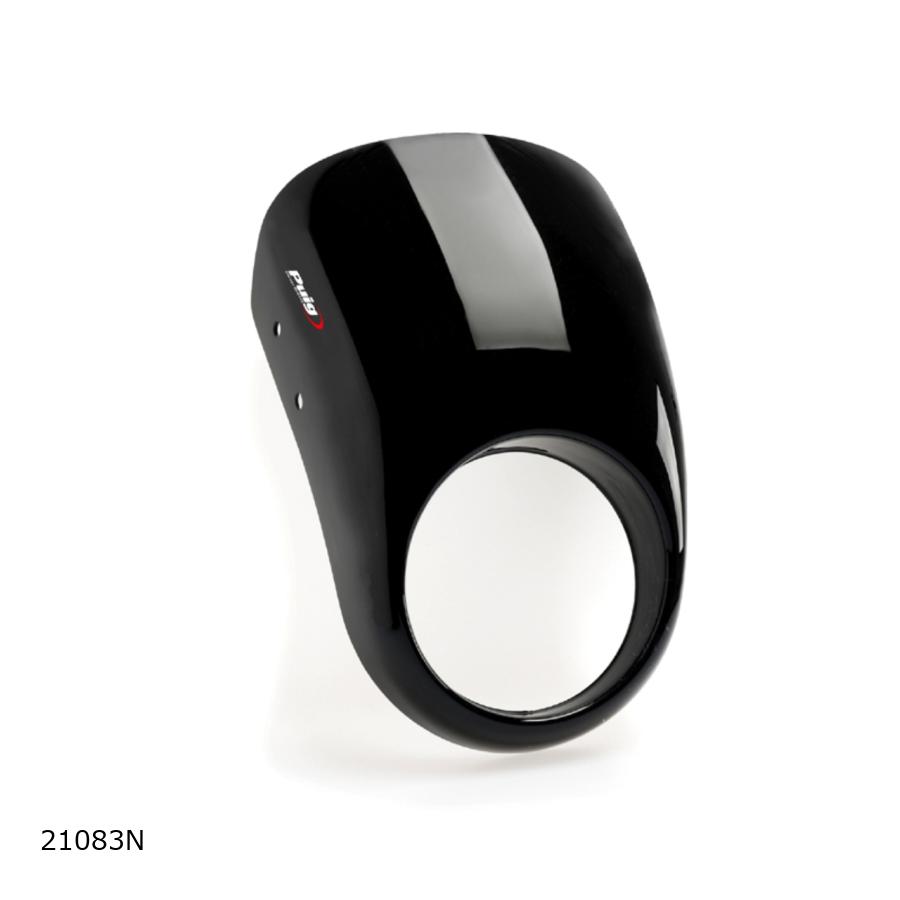 Puig (プーチ) セミフェアリング(Anarchy) ブラック SPORTSTER IRON XL1200NS/IRON XL883N 21083N