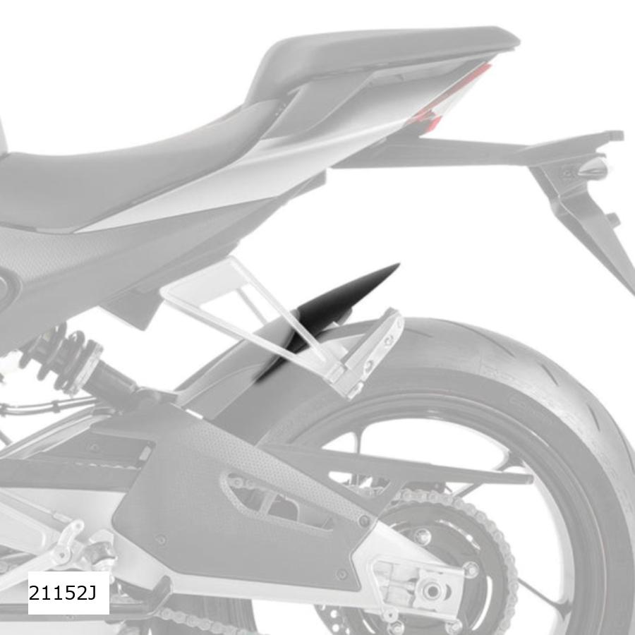 Puig (プーチ) エクステンドフェンダー(リヤ) ブラック RSV4 FACTORY E5/ TUONO V4 FACTORY・ABS樹脂 21152J