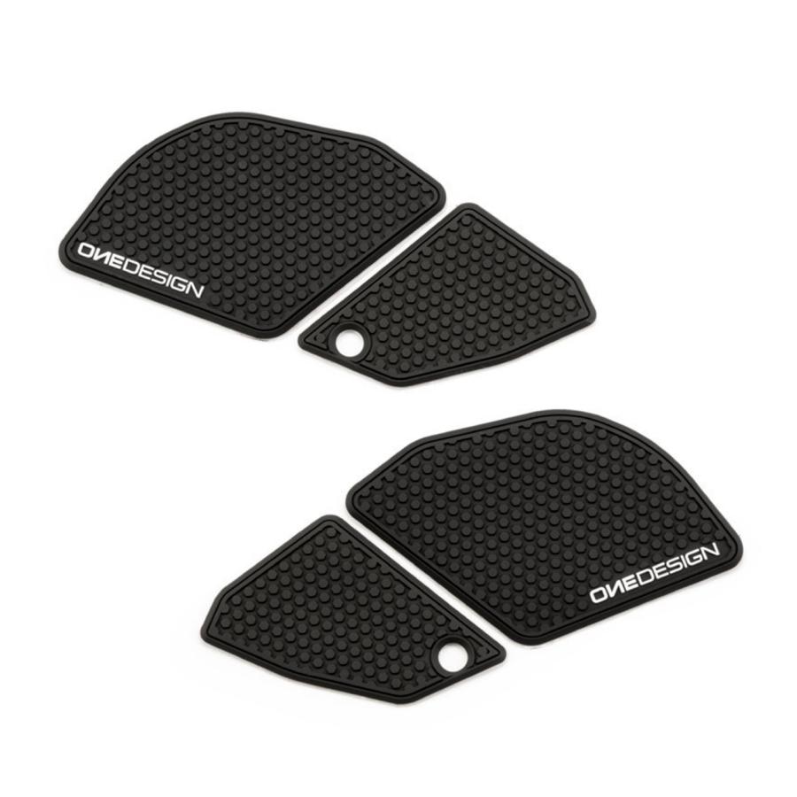 Puig (プーチ) サイドタンクパッド ブラック PANIGALE1100 V4 SP2 21301N