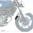 Puig (プーチ) エクステンドフェンダー(フロント) ブラック SFV650 GLADIUS 9832N