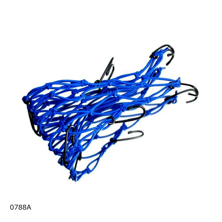 Puig (プーチ) ツーリングネット(350x350) ブルー 汎用(ELASTIC NETS) 0788A