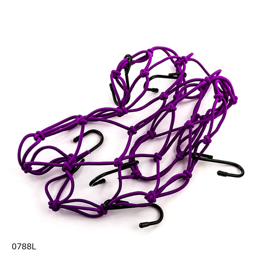 Other - Puig (プーチ) ツーリングネット(350x350) バイオレット 汎用(ELASTIC NETS) 0788L