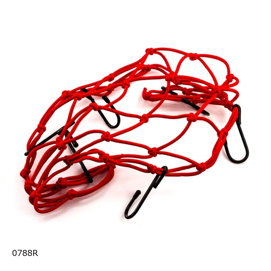 Puig (プーチ) ツーリングネット(350x350) レッド 汎用(ELASTIC NETS) 0788R