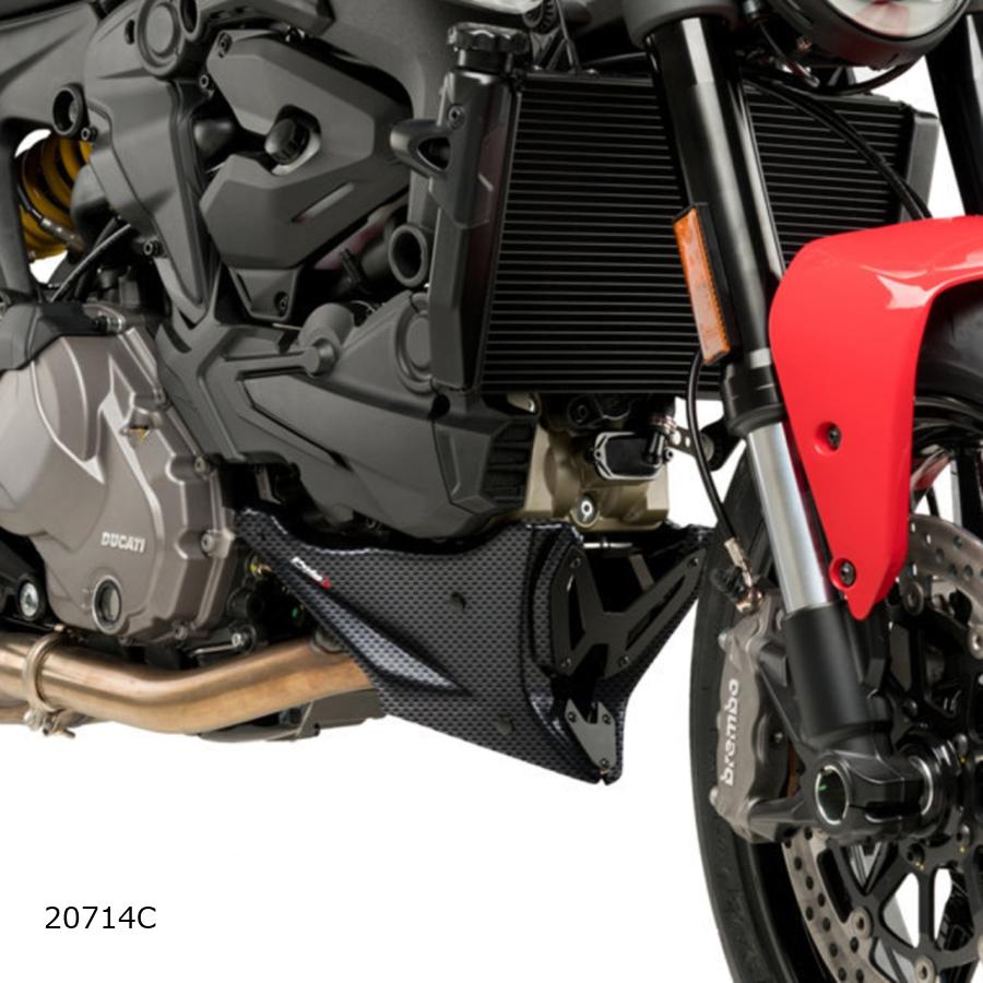 Puig (プーチ) エンジンスポイラー カーボンプリント MONSTER 937/937 PLUS 21 20714C