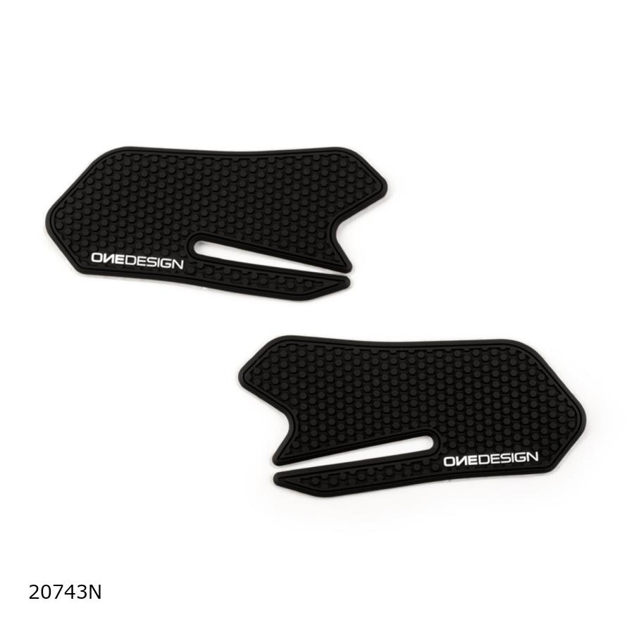Puig (プーチ) サイドタンクパッド ブラック PANIGALE V2/PANIGALE V2 BAYLISS (SIDE TANK PADS) 20743N