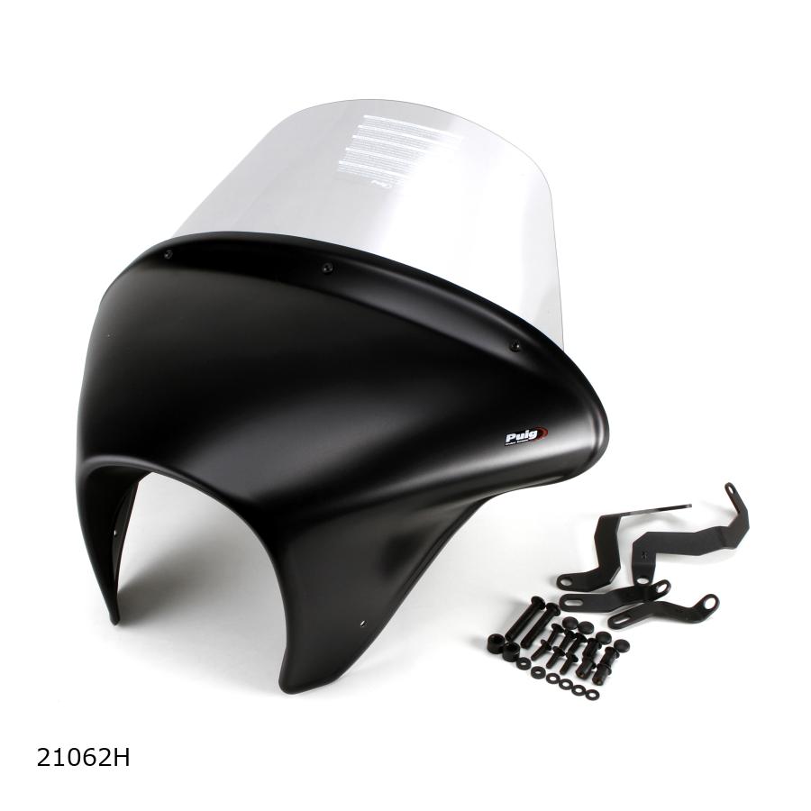 Puig (プーチ) ウインドシールド バットウイング SML (TOURING)マッドブラック/スモーク CMX 500 REBEL/CMX250REBEL 21062H