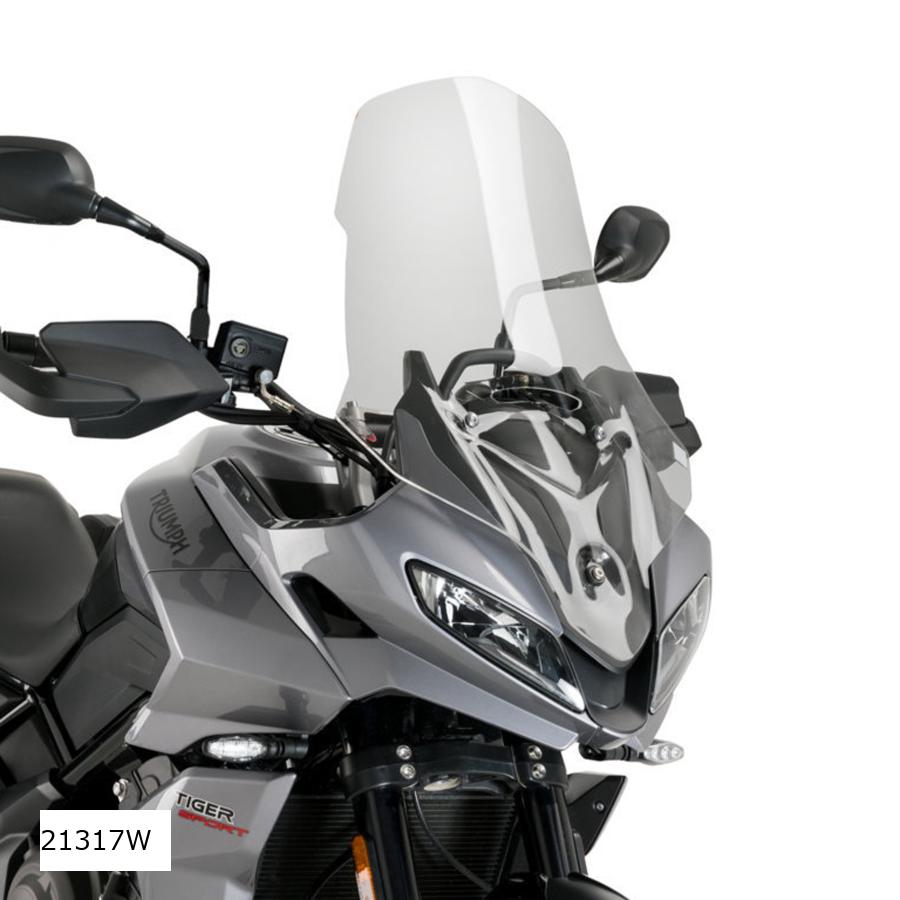 Puig (プーチ) ツーリングスクリーン(Touring Screen) クリア TRIUMPH TIGER SPORT 660 21317W