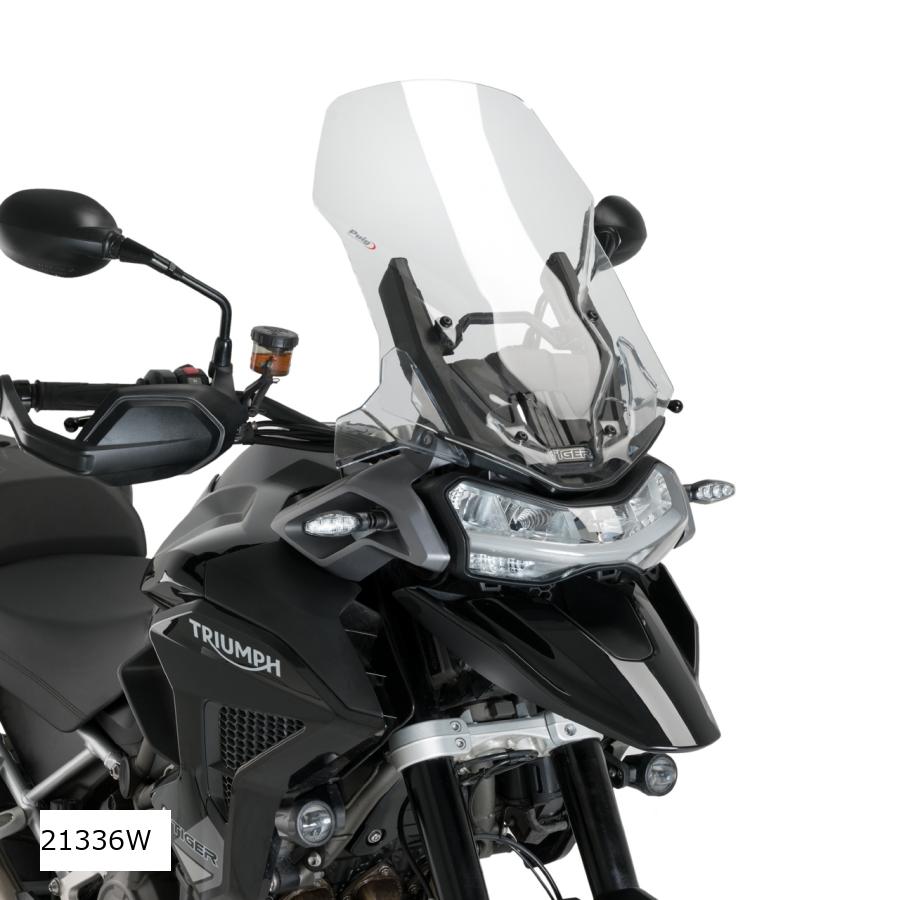 Puig (プーチ) ツーリングスクリーン クリア TIGER 1200 GT/GT PRO/GT EXPLORER/RALLY PRO 21336W