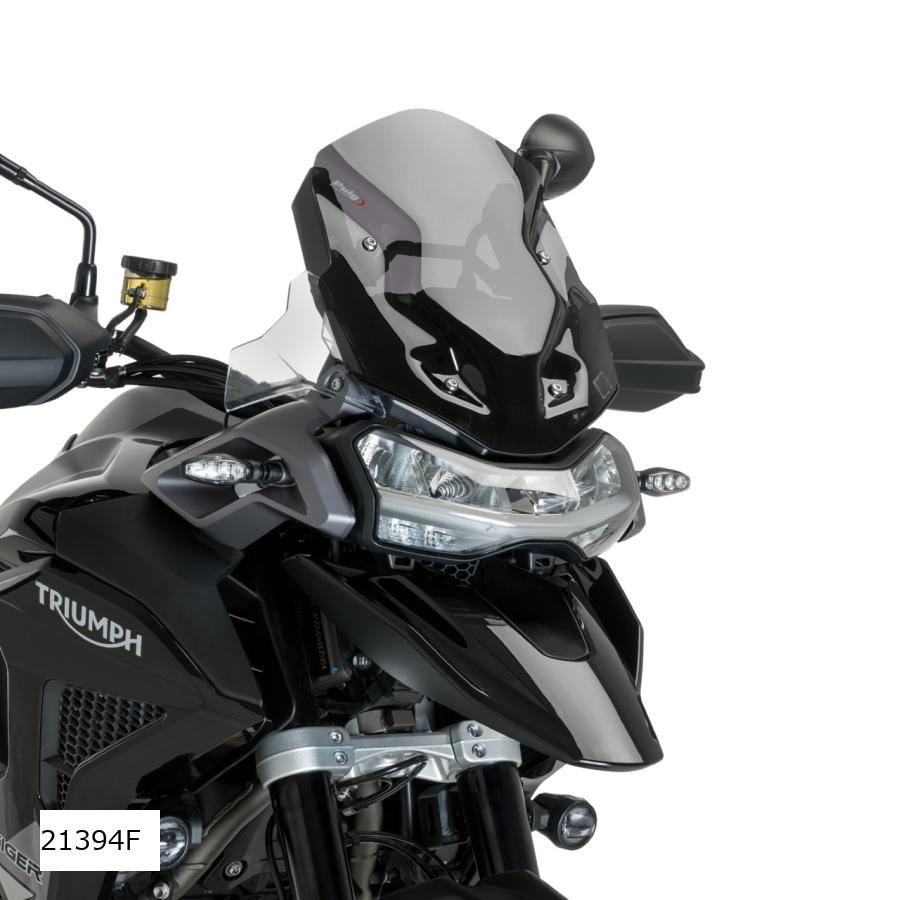 Puig (プーチ) スポーツスクリーン ダークスモーク TIGER 1200 GT/GT PRO/GT EXPLORER/RALLY PRO 21394F