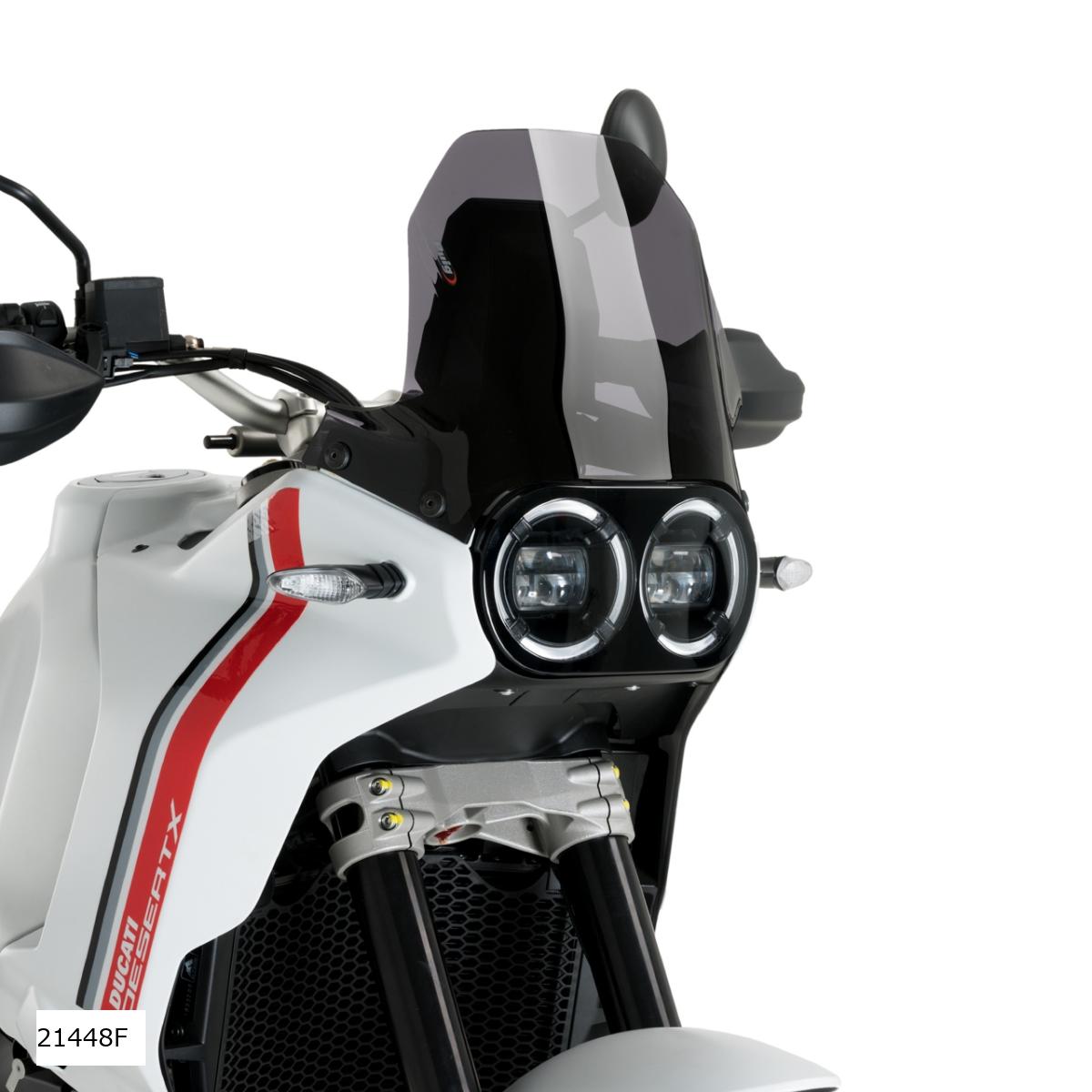 Puig (プーチ) スポーツスクリーン ダークスモーク DUCATI DESERT X 21448F