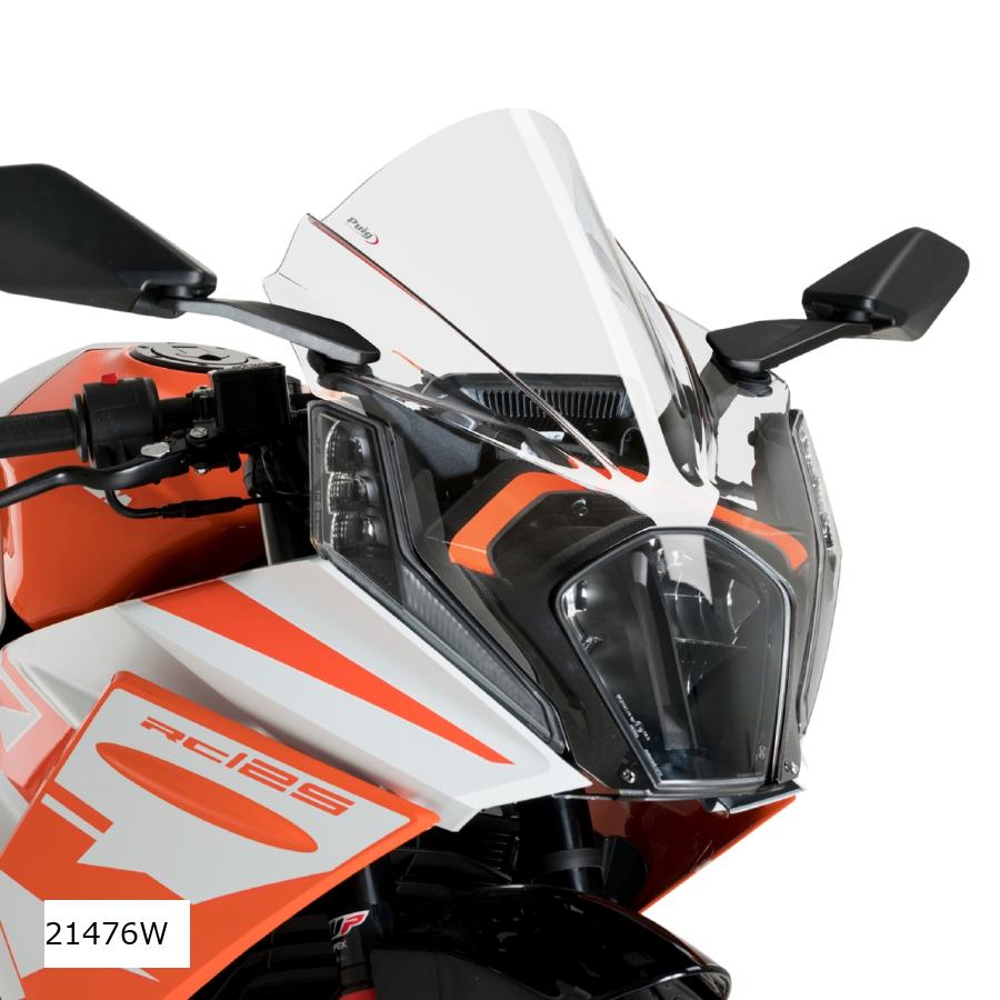 Puig (プーチ) レーシングスクリーン Z-Racing クリア KTM RC125/RC390 21476W