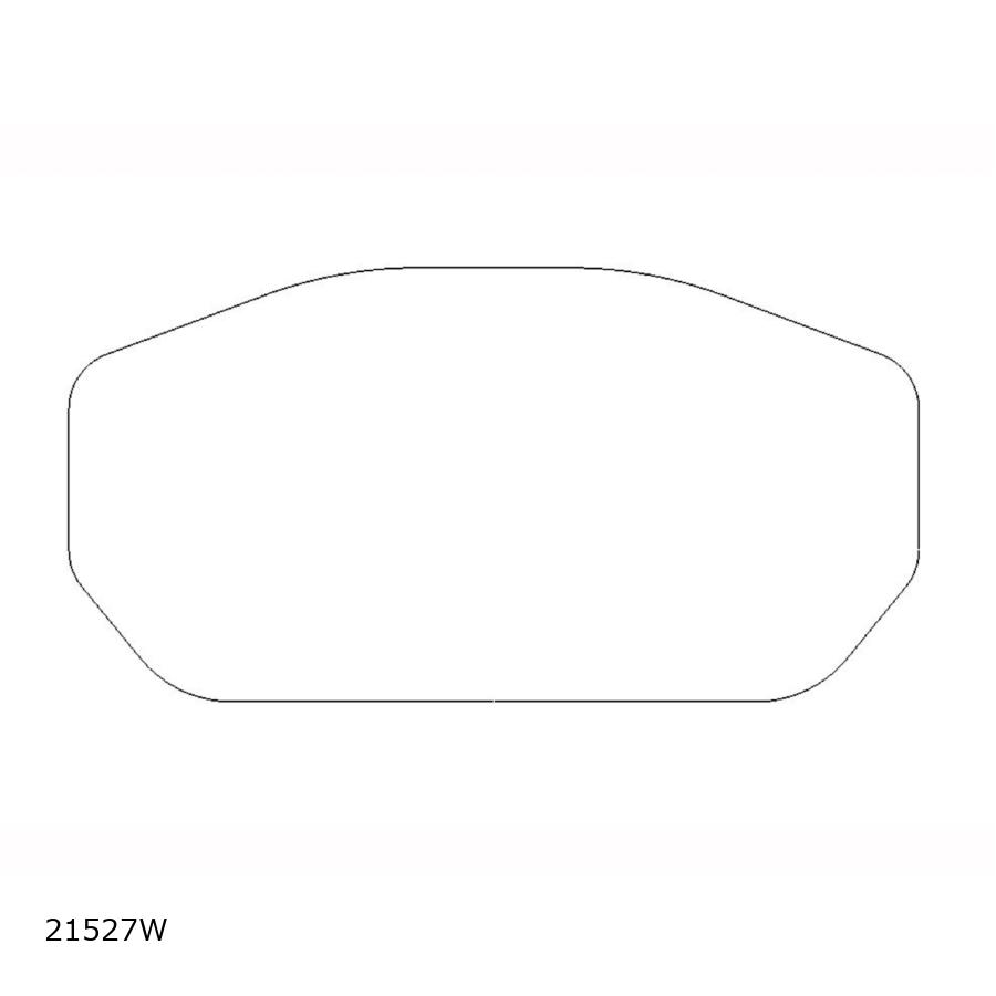 Puig (プーチ) ダッシュボードステッカープロテクター DUCATI STREETFIGHTER V2 /SUPERSPORT 950/S 21527W