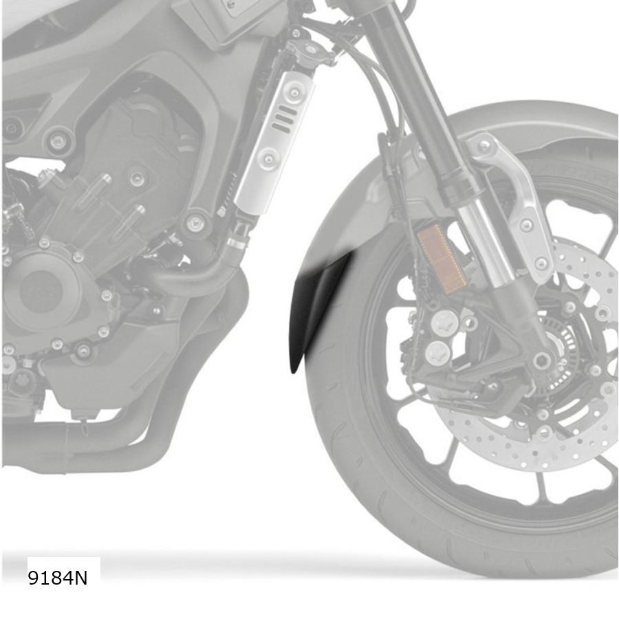 Puig (プーチ) エクステンドフェンダー(フロント) ブラック XSR900 9184N