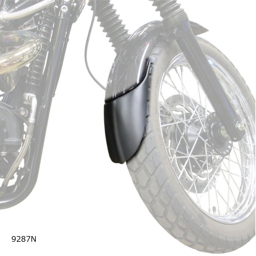 Puig (プーチ) エクステンドフェンダー(フロント) ブラック SCRAMBLER/THRUXTON 9287N
