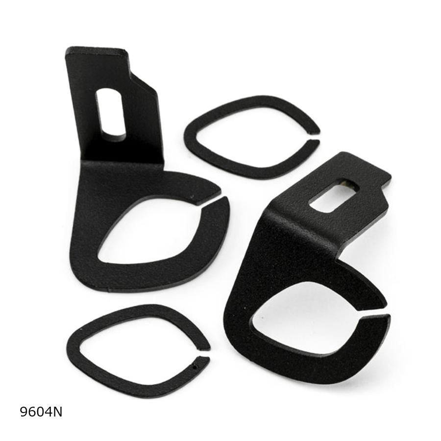 Puig (プーチ) オリジナルターンシグナルサポートブラック ライセンスサポートオプションパーツ (STDウインカー用ステー) 9604N