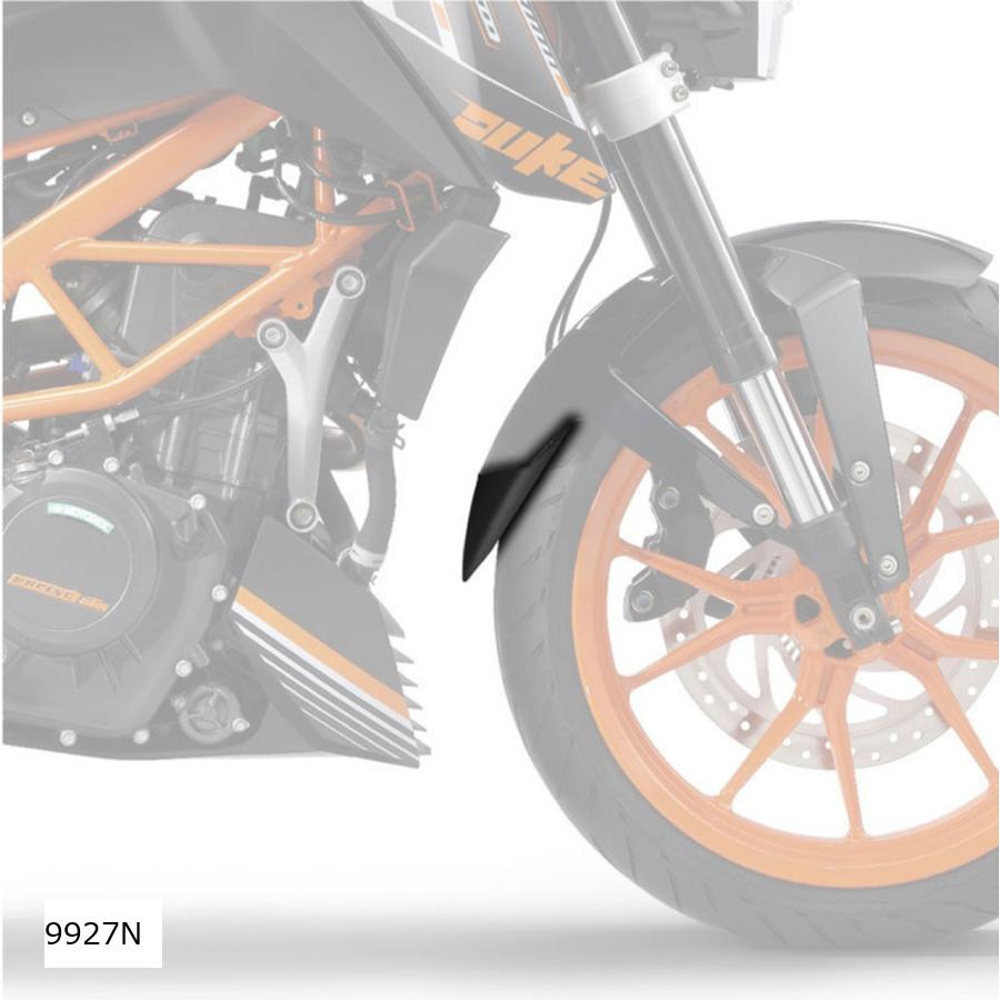Puig (プーチ) エクステンドフェンダー(フロント) ブラック KTM 125DUKE/390DUKE 9927N