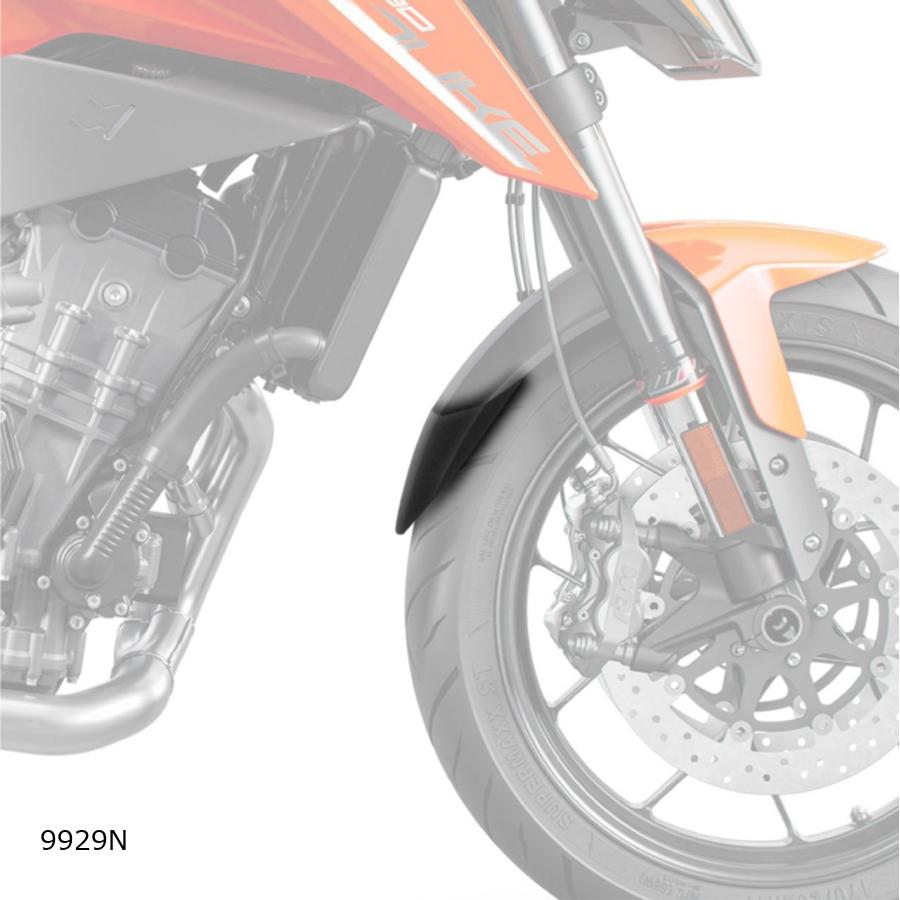 Puig (プーチ) エクステンドフェンダー(フロント) ブラック KTM 790DUKE 9929N