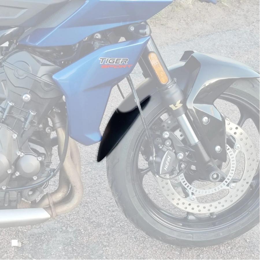 Puig (プーチ) エクステンドフェンダー(フロント) ブラック TIGER SPORT 660 21290N