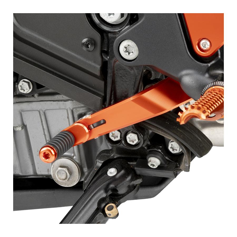 Puig (プーチ) アシャスタブルブレーキペダル オレンジ KTM 990 DUKE/990 DUKE R 22206T