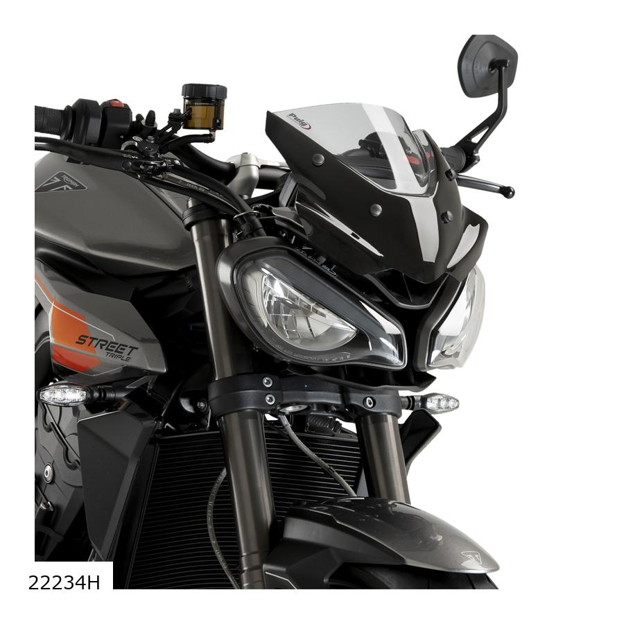Puig (プーチ) ニュージェネレーションNKスクリーンSPORT Smoke STREET TRIPLE 765 R/STREET TRIPLE 765 RS 22234H