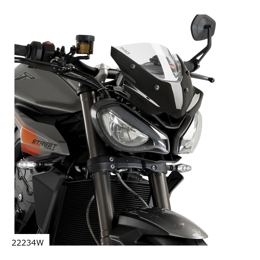 Puig (プーチ) ニュージェネレーションNKスクリーンSPORT Clear STREET TRIPLE 765 R/STREET TRIPLE 765 RS 22234W
