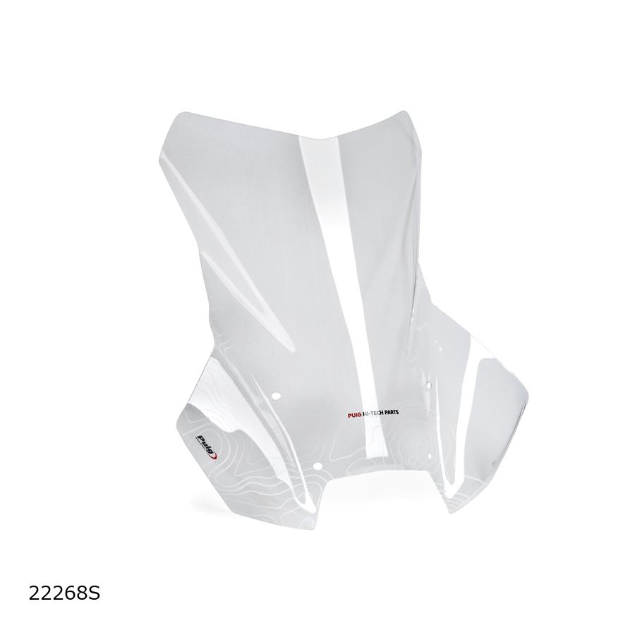 Puig (プーチ) ツーリングスクリーン Plus ACCレーダー付モデル用 Graphics BMW R1300GS/R1300GS ADVENTURE 22268S