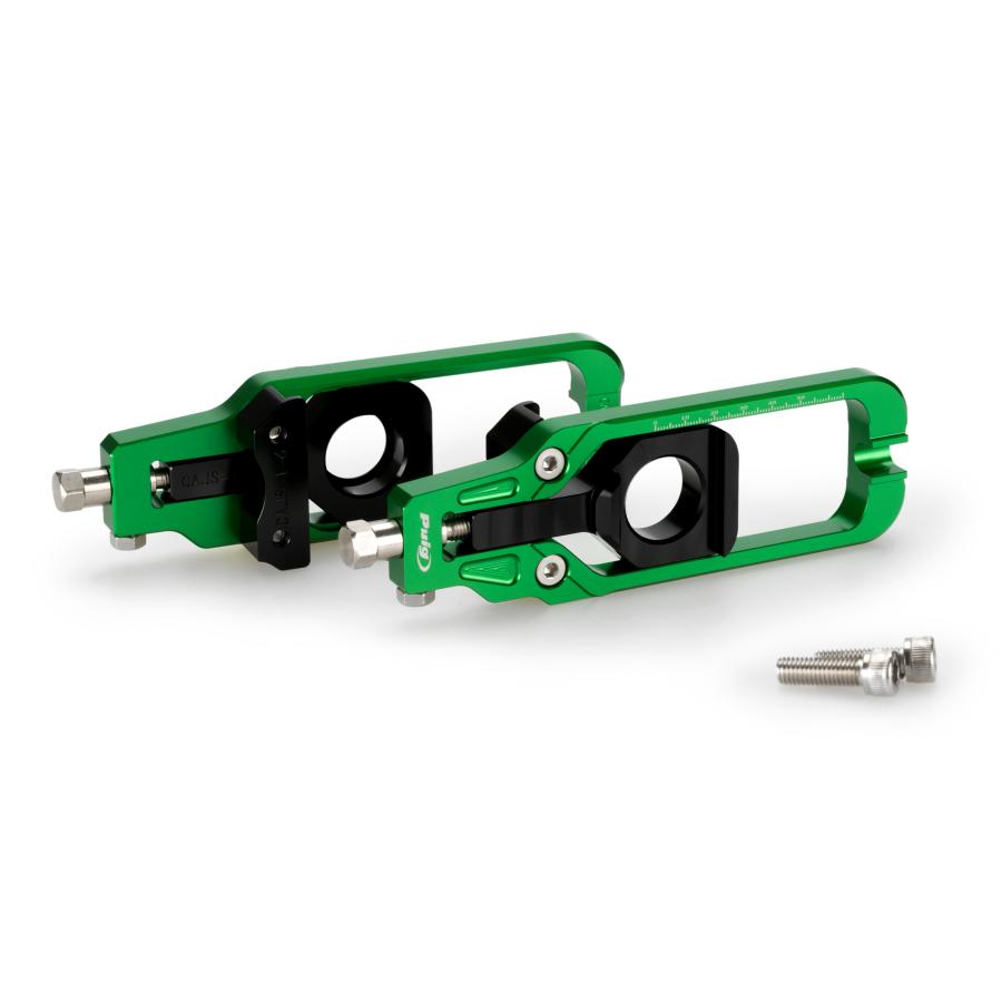 Puig (プーチ) チェーン テンショナー グリーン GSX-R600 /GSX-R750 20691V