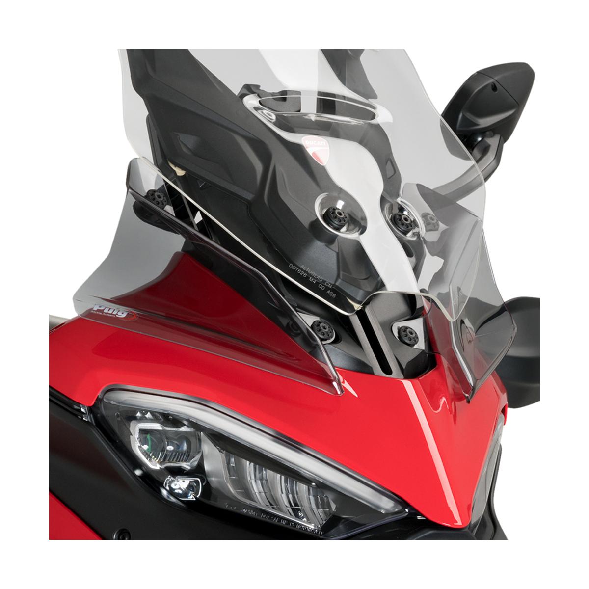 Puig (プーチ) フロントディフレクター スモーク MULTISTRADA V4/V4S 21128H