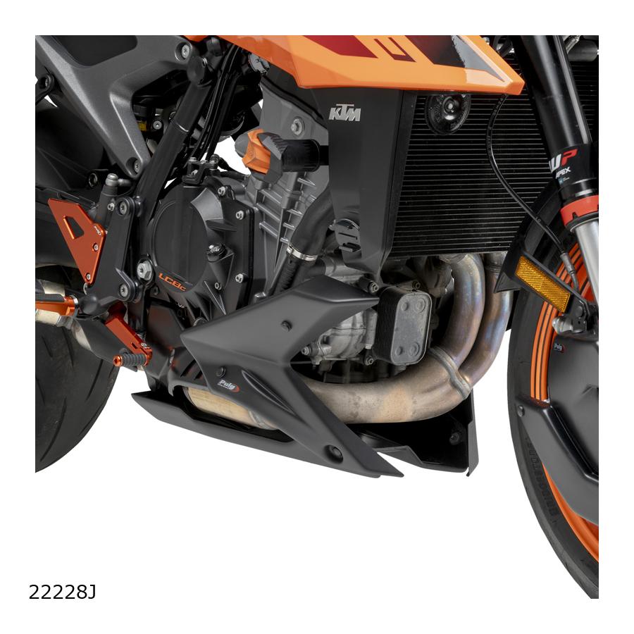 Puig (プーチ) エンジンスポイラー マットブラック KTM 990 DUKE 990 DUKE R 22228J