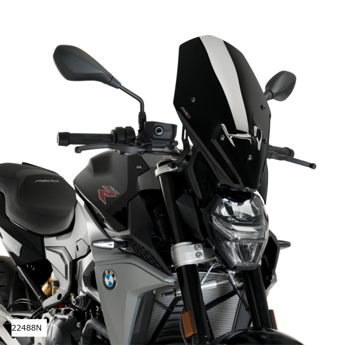 プーチ ニュージェネレーションNK TOURING 純正バイザー付車両専用 ブラック BMW F900R 22488N