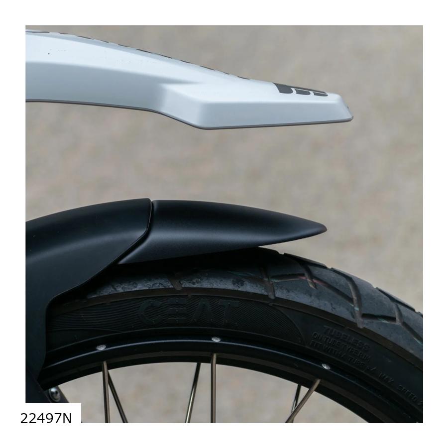 Puig (プーチ) エクステンドフェンダー フロント ブラック ROYAL ENFIELD HIMALAYAN 450 22497N