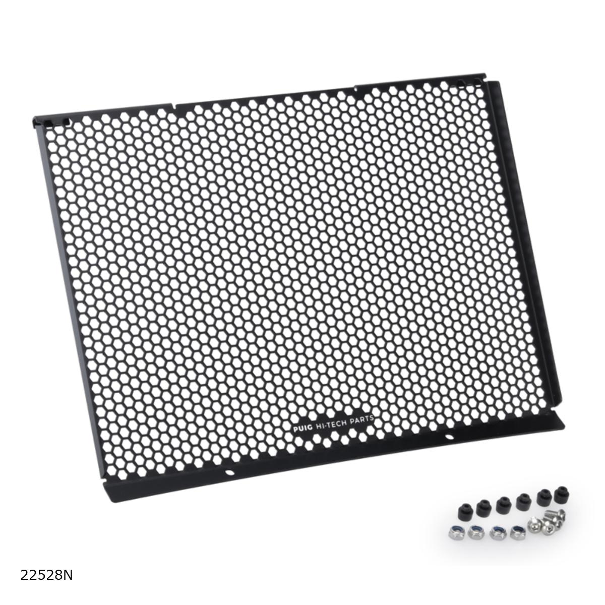 プーチ ラジエータープロテクター ブラック/高強度アルミニウム製 TIGER SPORT 800 22528N